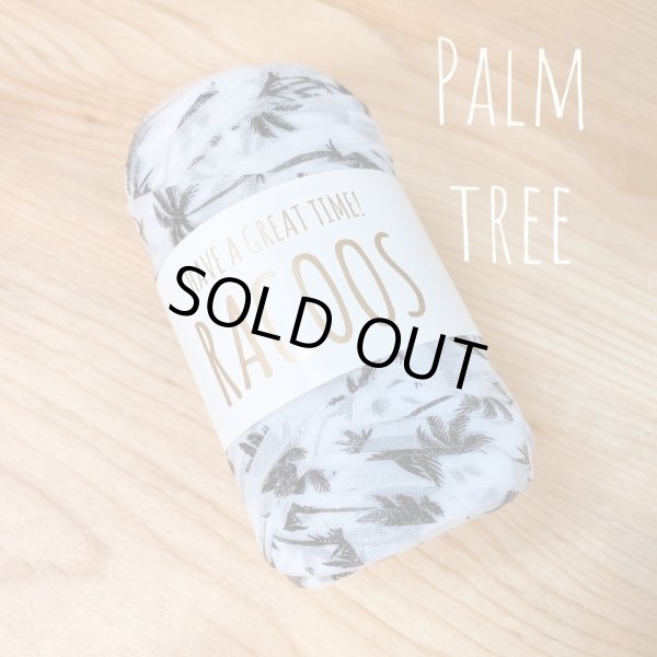 Photo1: 【Tulle yarn】Palm tree(Black foil) (1)